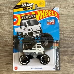 Hot Wheels Mazda Autozam Truck Texas Toot Hotwheels Legend Tour Winner New 2024